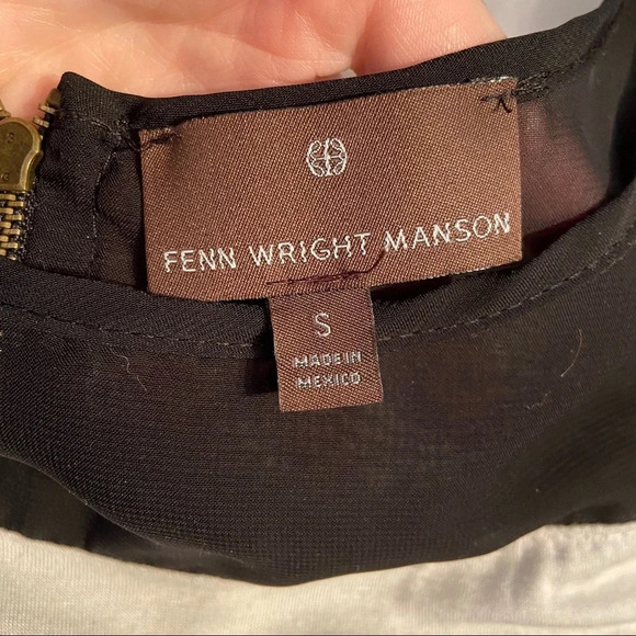 Fenn Wright Manson women’s black and white top in size small - Picture 5 of 7